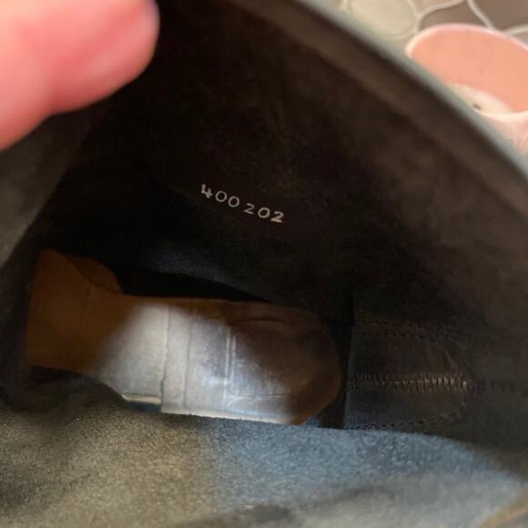 Frye Veronica distressed black Boots Sz 40 - Picture 7 of 10